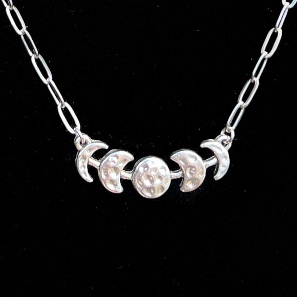 Moon Phase Necklace - Picture 1 of 5